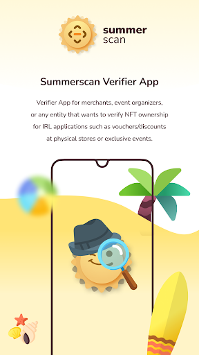 Android application Summerscan Verifier screenshort