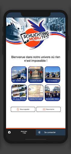 Android application Schlichting Mobiliteam screenshort