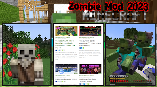 Zombie Mod For Minecraft 2023