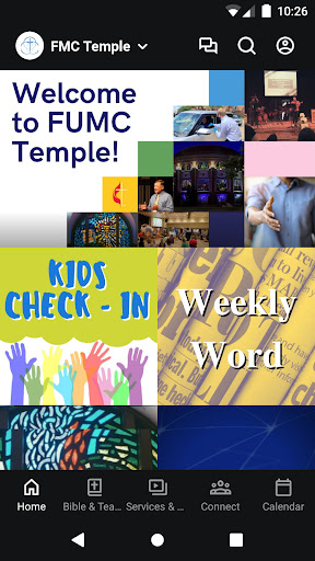 Android application FMC Temple screenshort