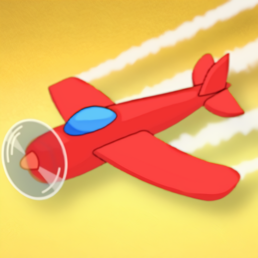 Red Stunt Plane logo