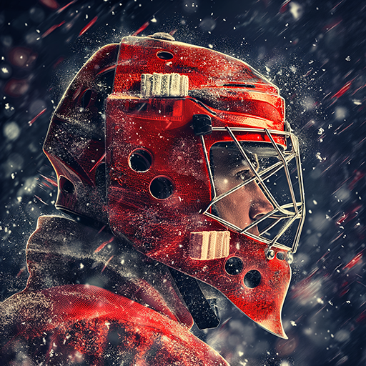 Hockey Career Game: Ice Legend Logo