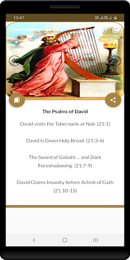 Psalms of David and Proverbs Screen 3