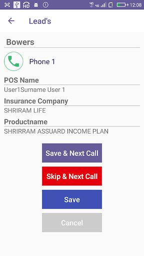 App screenshot