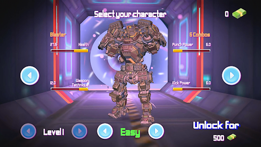 Mech Chaos robot boxing games Screen 3