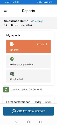 SalesCase App Screen 3