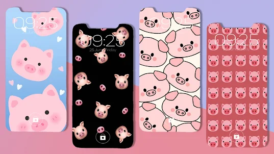 Cute Little Pig Wallpaper