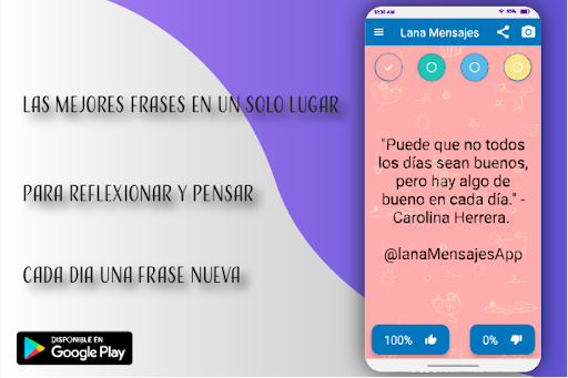 Android application Lana Messages screenshort