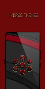 Red - Luxurious Gold Icons