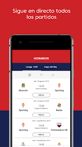 Screenshot 3 Real Sporting de Gijón - App O android