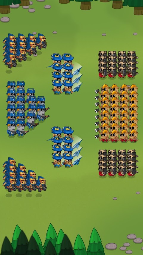 猫の衝突 - 壮大なバトルアリーナ戦略ゲームのおすすめ画像2