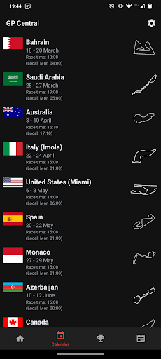 GP Central Screen 2