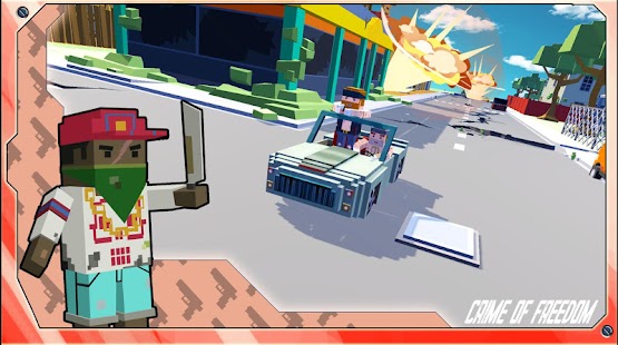 Gangster Crime 3D - Pixel Edition Screenshot
