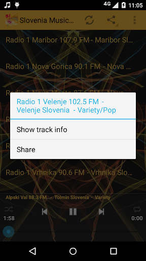 Slovenia Music ONLINE Screenshot 2 - AppWisp.com