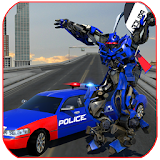 Police Limo Robot Battle icon