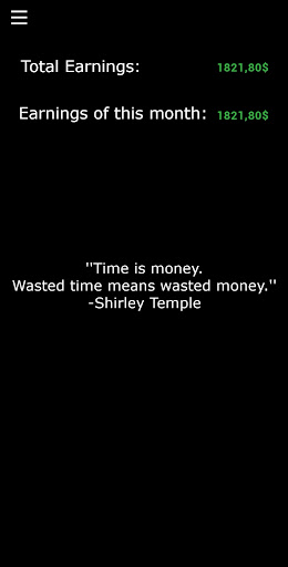 WageTrack Screen 2