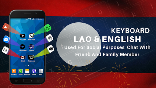 Android application Lao English Keyboard screenshort