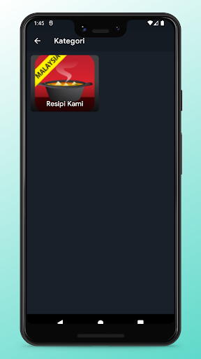 Malaysian Food Recipe App Screen 2