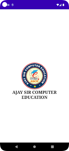 Android application AJAY SIR COMPUTER EDUCATION screenshort