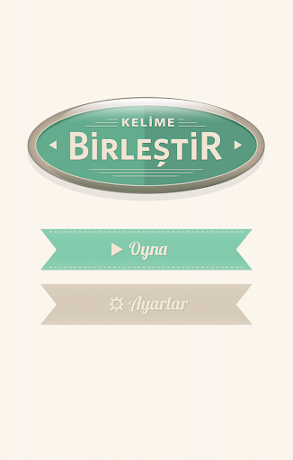 Android application Kelime Birleştir screenshort
