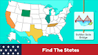 screenshot of USA Map Kids Geography Games