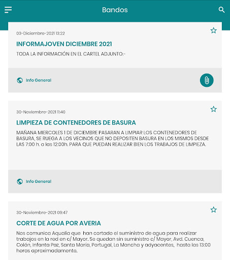 Villarta Informa Screen 2