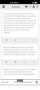 Screenshot 5 Love Messages for Daughter android