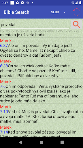 Slovak English Audio Bible screenshot 9