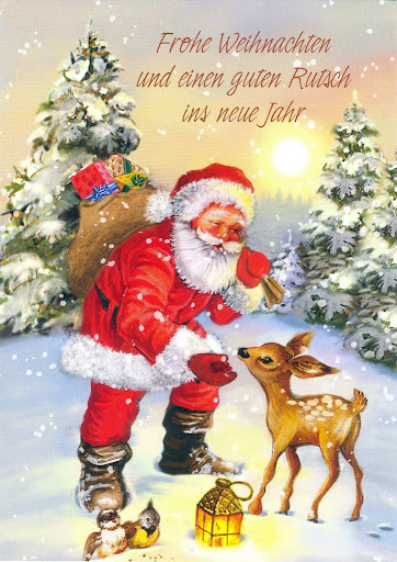 Android application Frohe Weihnachten screenshort