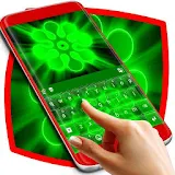 Neon Green Keyboard Theme icon