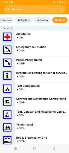 Traffic Signs Screen 2