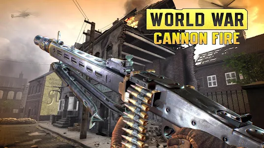 Cannon War : 세계대전 게임 총게임 전쟁시대