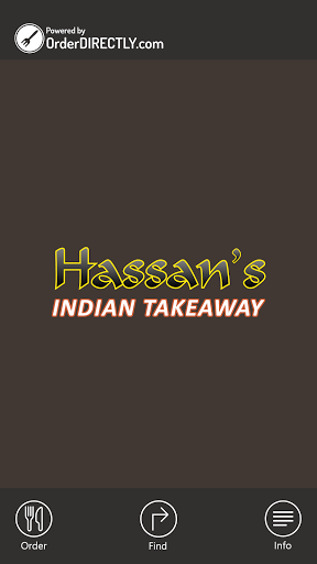 Android application Hassan's Indian Takeaway screenshort