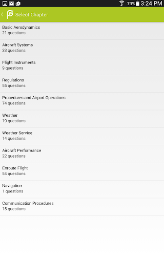Prepware Sport Pilot Screen 3