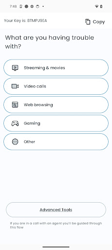 Hawaiian Telcom Support Screen 2