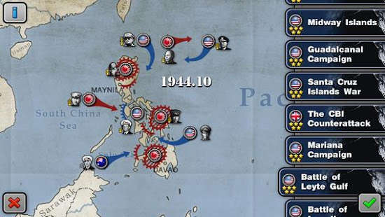 Ruhm der Generäle: Pazifik - 2. Weltkrieg