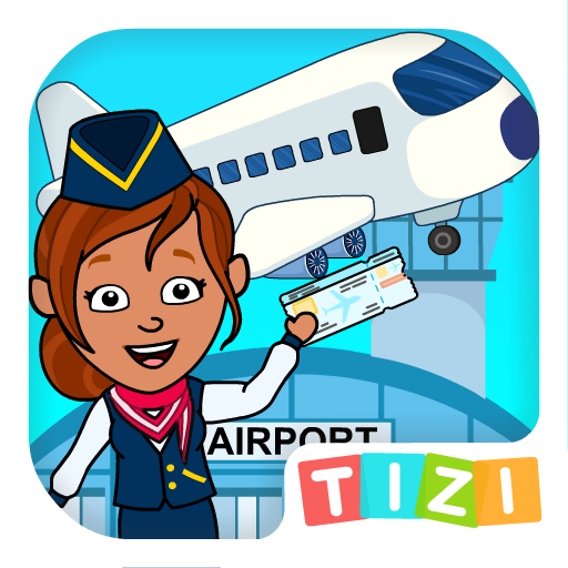 Lae alla Tizi lennujaam: lennukimängud APK