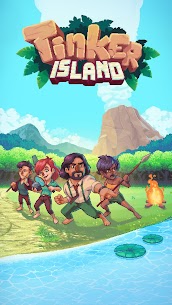 Tinker Island: 서바이벌 게임. 섬. 모험. 1.9.4 버그판 5