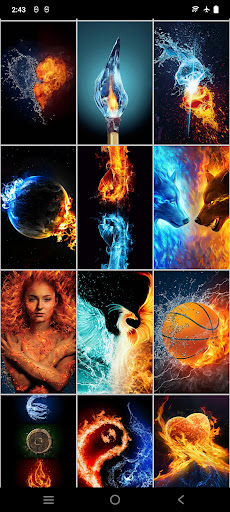 Fire and Water Wallpapers Screen 3