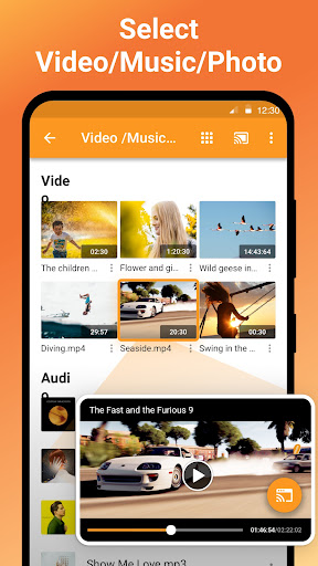 Cast to TV, Chromecast & Roku Screen 3