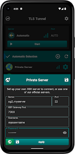 TLS Tunnel - Unlimited VPN Screenshot