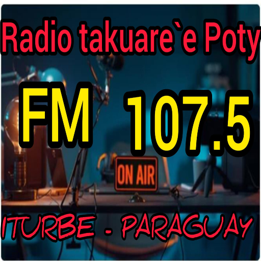 RADIO TAKUARE´E POTY FM 107.5 logo
