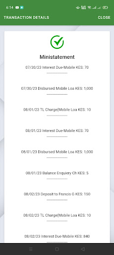 Shelloyees M-Cash Screen 3