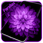 Cover Image of Tải xuống Purple Flower APUS live wallpa  APK