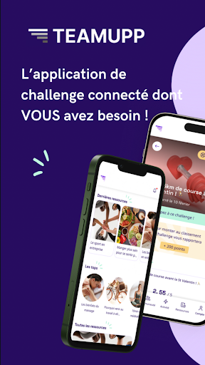 Android application Teamupp screenshort
