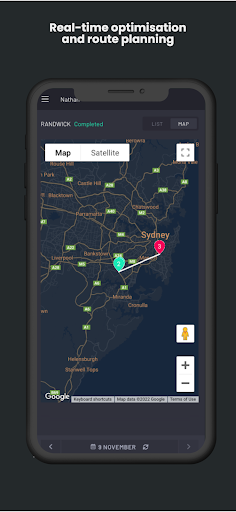 Android application Driver Workforce screenshort