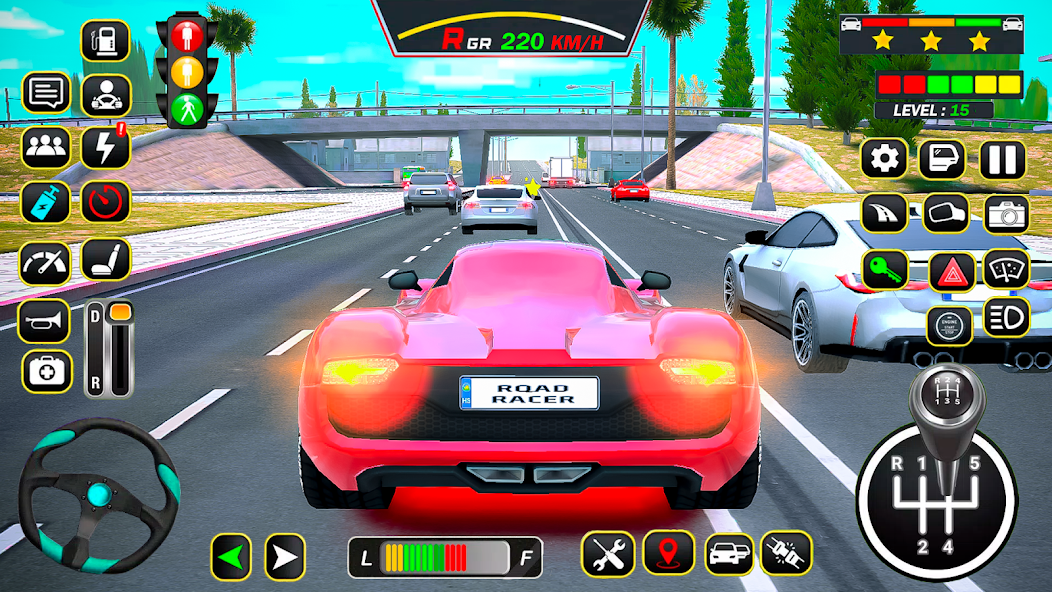 Road Racer 3D : Speed Car Pro 1.2 APK + Mod (Unlimited money) إلى عن على ذكري المظهر