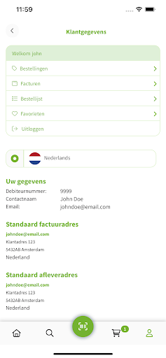 Steenkist Shop Screen 2