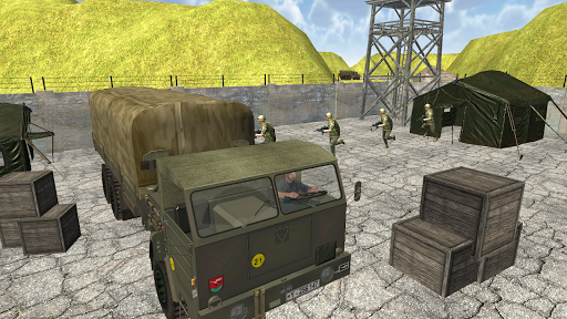 US Army Cargo Transport Truck Screen 2