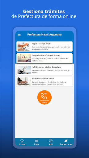 Android application Prefectura screenshort